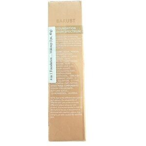 BARUBT Foundation Medium Spectrum Sunscreen Serum SPF 50 1.4fl oz color changing